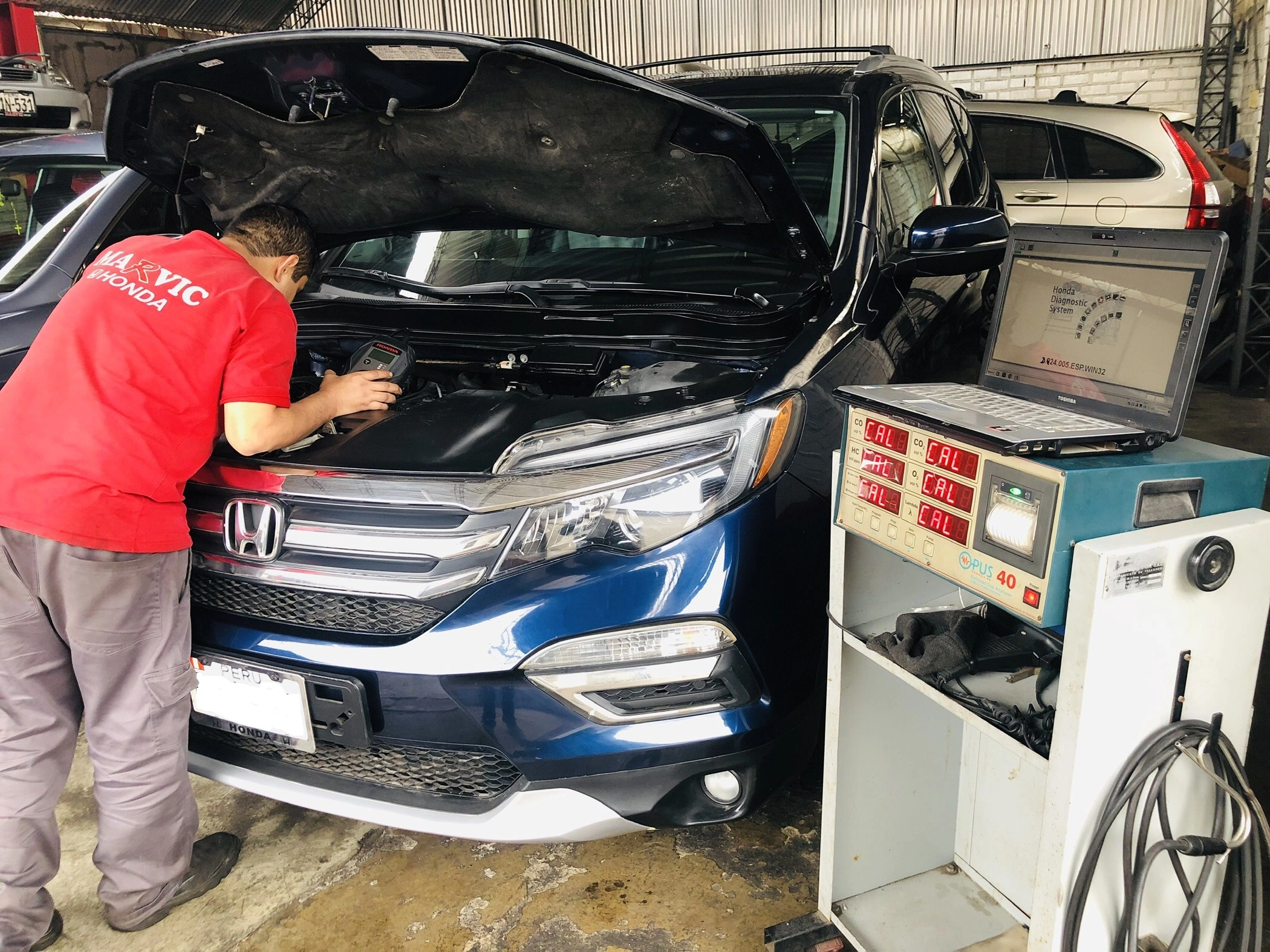 Taller especializado Honda en Marvic Motors